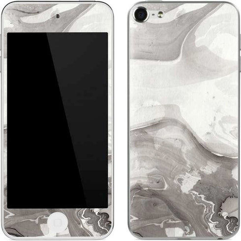 Marbleized Grey Apple iPod Skin