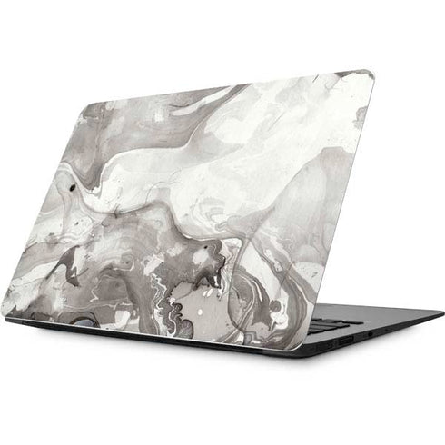 Marbleized Grey Apple MacBook Skin
