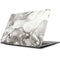 Marbleized Grey Apple MacBook Skin