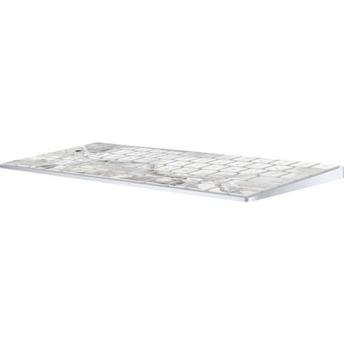 Marbleized Grey Magic Keyboard Skin