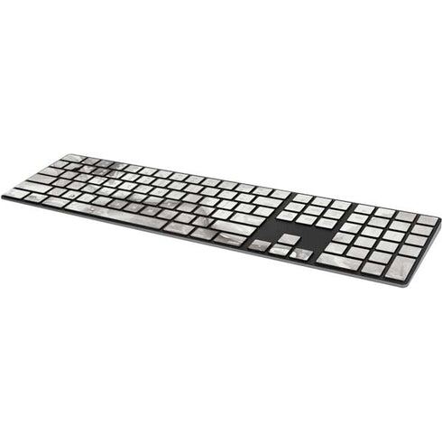 Marbleized Grey Magic Keyboard with Numeric Keypad Skin