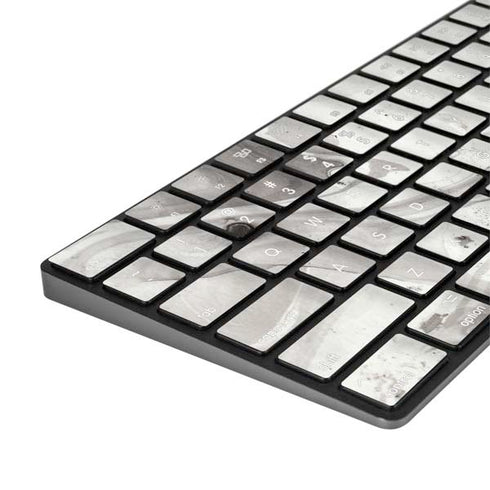 Marbleized Grey Magic Keyboard with Numeric Keypad Skin