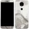 Marbleized Grey Moto E5 Plus Skin