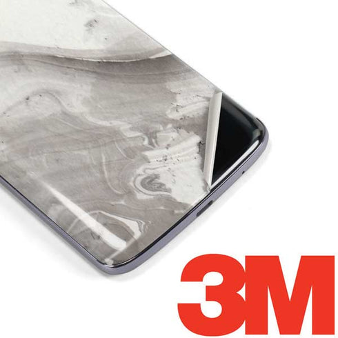 Marbleized Grey Moto E5 Plus Skin