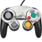 Marbleized Grey Nintendo GameCube Controller Skin