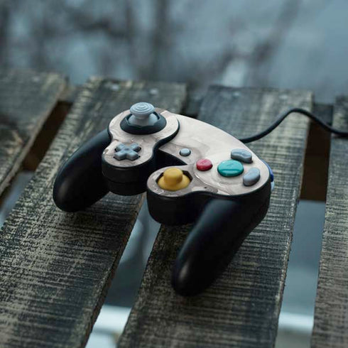 Marbleized Grey Nintendo GameCube Controller Skin
