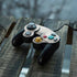 Marbleized Grey Nintendo GameCube Controller Skin