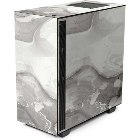 Marbleized Grey NZXT H510 Compact ATX Mid-Tower Case Skin