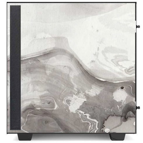 Marbleized Grey NZXT H510 Compact ATX Mid-Tower Case Skin