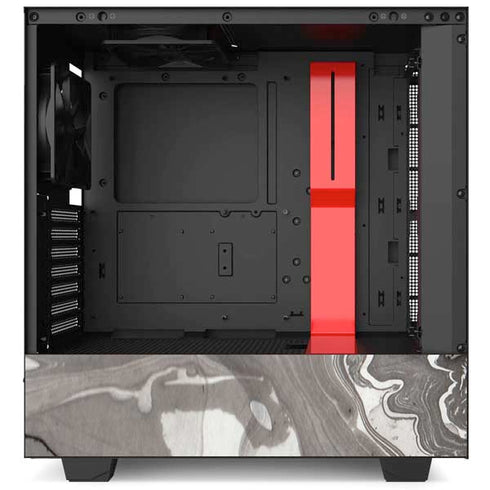 Marbleized Grey NZXT H510 Compact ATX Mid-Tower Case Skin