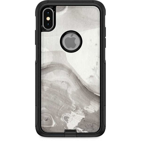 Marbleized Grey Otterbox Commuter iPhone Skin