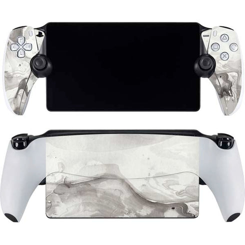 Marbleized Grey PlayStation Portal Remote Player Skin