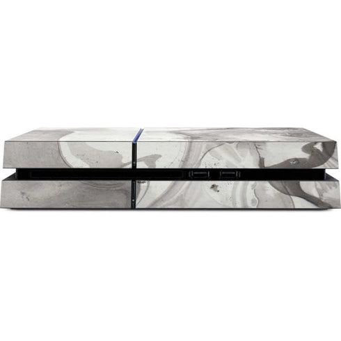 Marbleized Grey PS4 Console Skin
