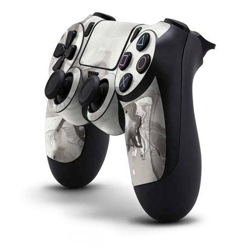 Marbleized Grey PS4 Controller Skin
