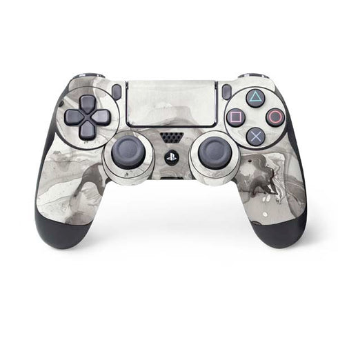 Marbleized Grey PS4 Controller Skin