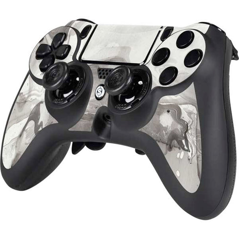 Marbleized Grey PS4/PC SCUF Impact Controller Skin