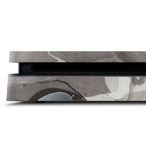 Marbleized Grey PS4 Slim Skin