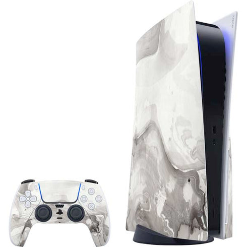 Marbleized Grey PS5 Bundle Skin
