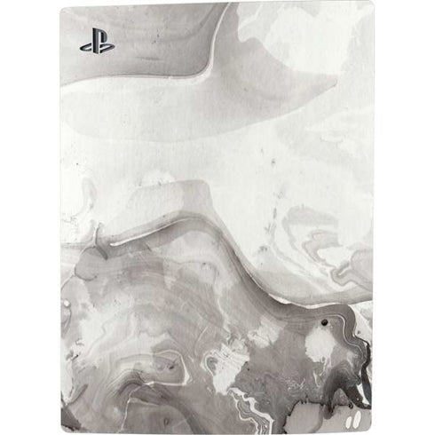 Marbleized Grey PS5 Console Skin