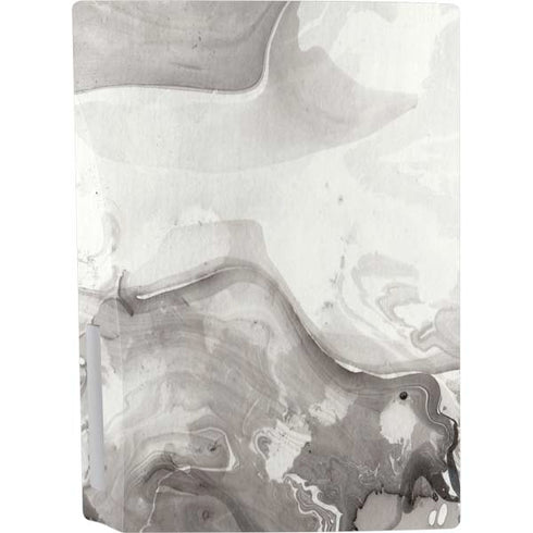 Marbleized Grey PS5 Console Skin