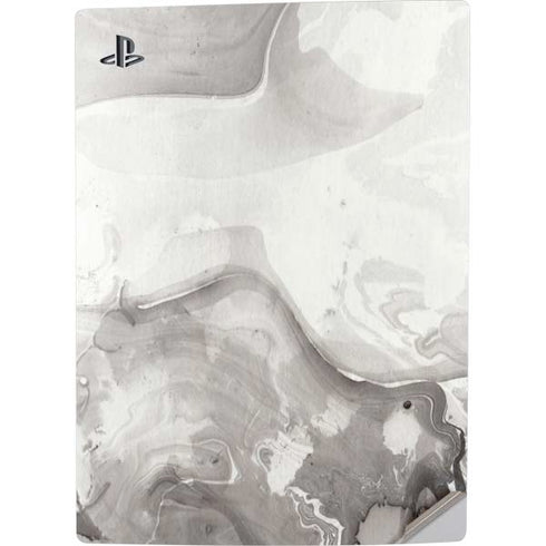 Marbleized Grey PS5 Digital Edition Console Skin