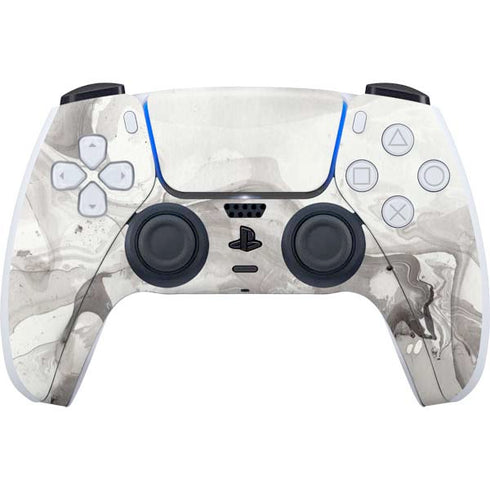Marbleized Grey PS5 Controller Skin