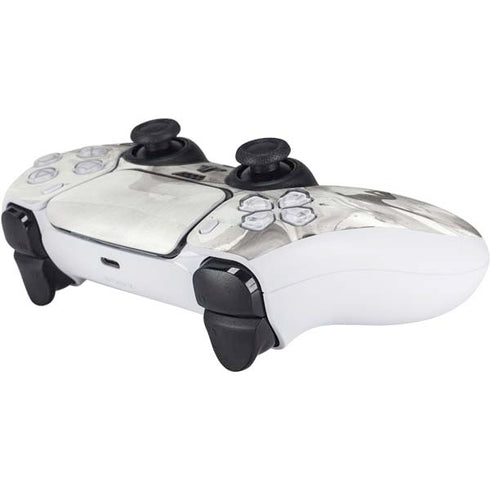 Marbleized Grey PS5 Controller Skin