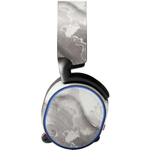 Marbleized Grey SteelSeries Arctis 5 Skin