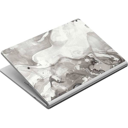 Marbleized Grey Surface Book Skin