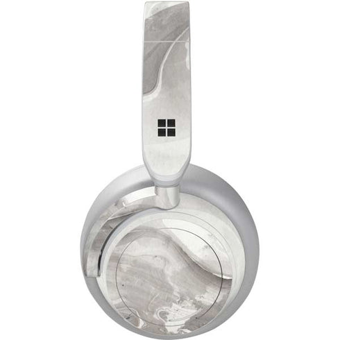 Marbleized Grey Surface Headphones Skin