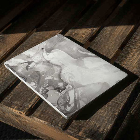Marbleized Grey Surface Laptop 2 Skin