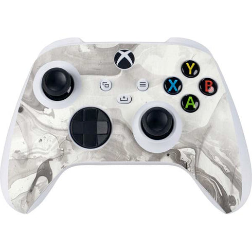 Marbleized Grey Xbox Series S Controller Skin