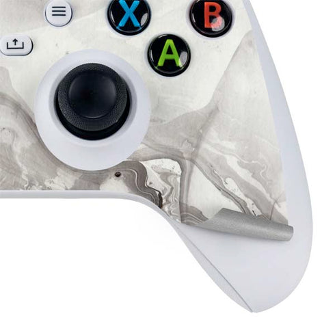 Marbleized Grey Xbox Series S Controller Skin