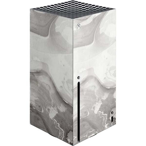Marbleized Grey Xbox Series X Console Skin