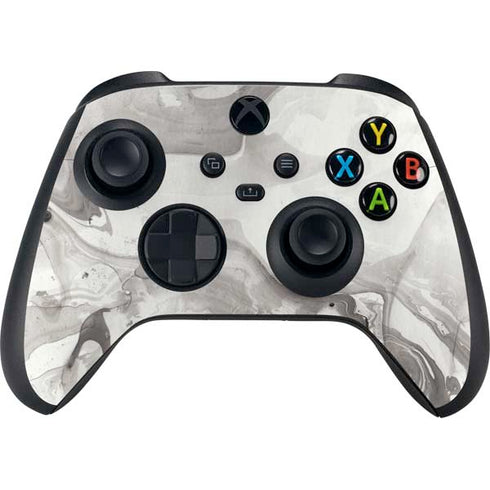 Marbleized Grey Xbox Series X Controller Skin