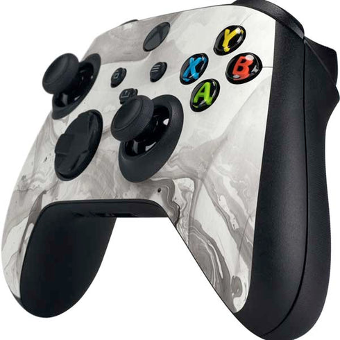 Marbleized Grey Xbox Series X Controller Skin