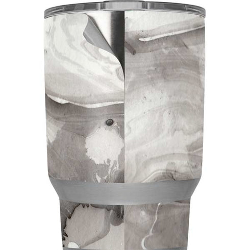Marbleized Grey Yeti 20oz Tumbler Skin