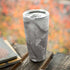Marbleized Grey Yeti 20oz Tumbler Skin