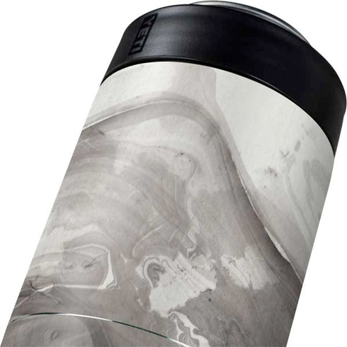 Marbleized Grey Yeti Colster Can Insulator Skin