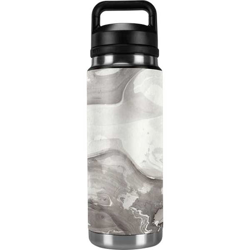 Marbleized Grey YETI Rambler 26oz Bottle Skin