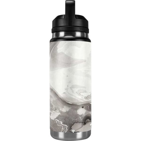 Marbleized Grey YETI Rambler 26oz Bottle Skin