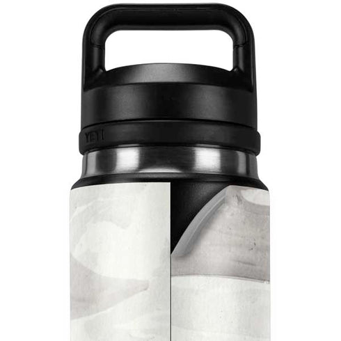 Marbleized Grey YETI Rambler 26oz Bottle Skin