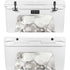 Marbleized Grey YETI Tundra 65 Hard Cooler Skin