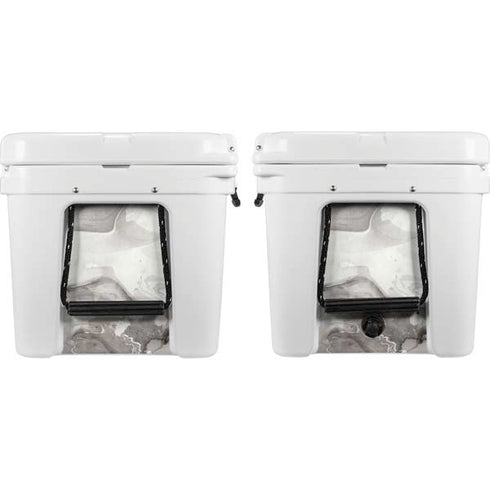Marbleized Grey YETI Tundra 75 Hard Cooler Skin