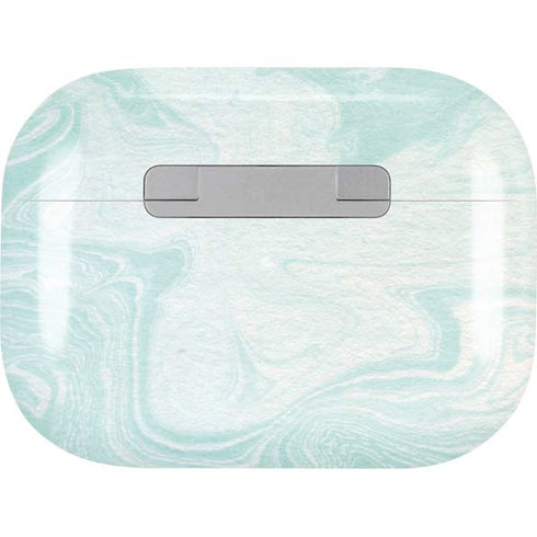 Marbleized Mint AirPods Pro 2nd Gen Skin