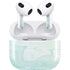 Marbleized Mint Apple AirPods (3rd Gen 2021) Skin