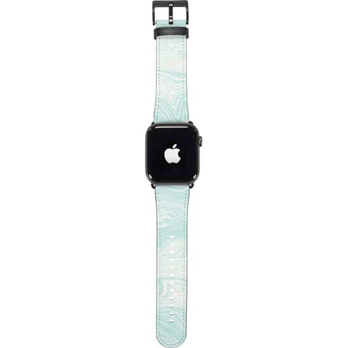 Marbleized Mint Apple Watch Band 42-44mm
