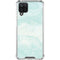 Marbleized Mint Galaxy A12 Clear Case