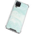 Marbleized Mint Galaxy A12 Clear Case