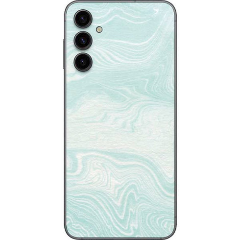 Marbleized Mint Galaxy A14 5G Skin